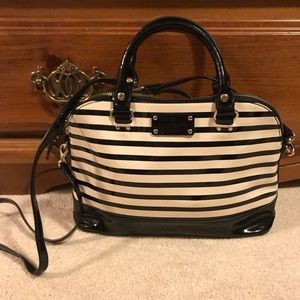 Kate Spade Patent Leather Striped Purse